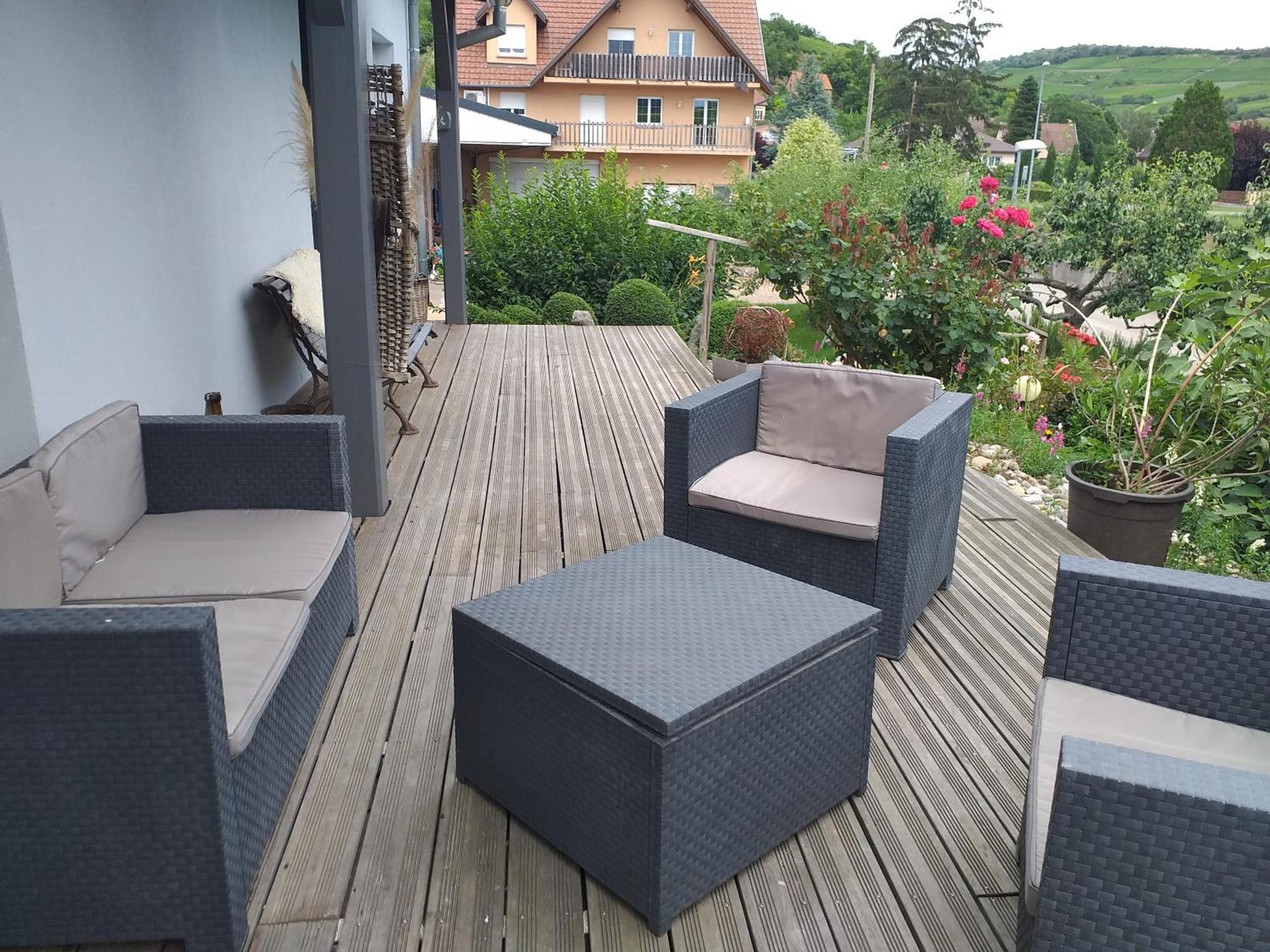 Gite Dans Vignoble Alsacien Westhalten Exterior photo